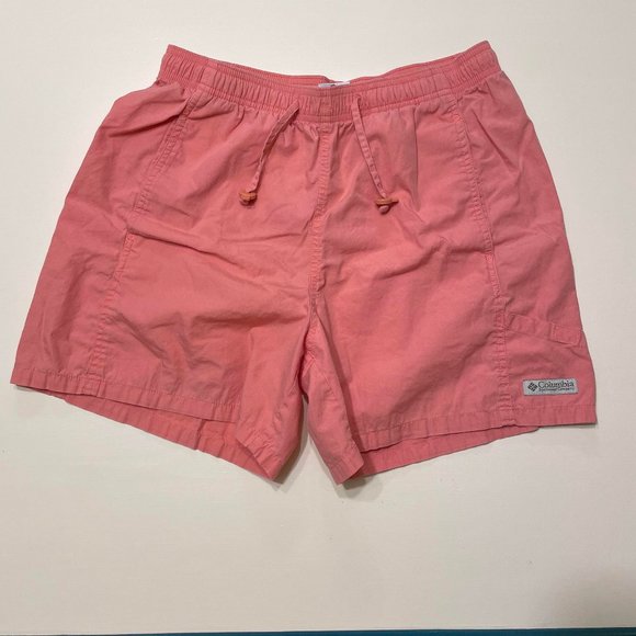 WOMEN'S SALMON COLUMBIA SHORTS! SIZE SMALL - Picture 1 of 2
